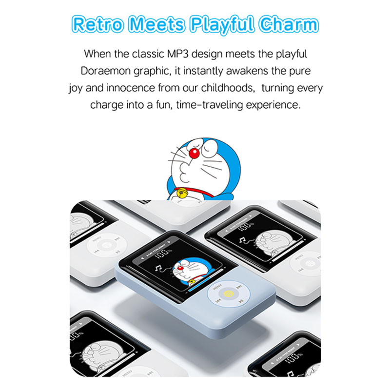 Pin sạc dự phòng Rock - Doraemon P95 With Dual - 22.5W Fast Charging Mobile - 20000mAh 2 doraemon p95 with dual wire pd 225w fast charging mobile 10000mah 02